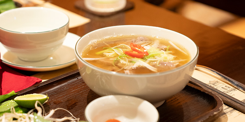 Experience Authentic Vietnamese Beef Pho in a Cozy Setting